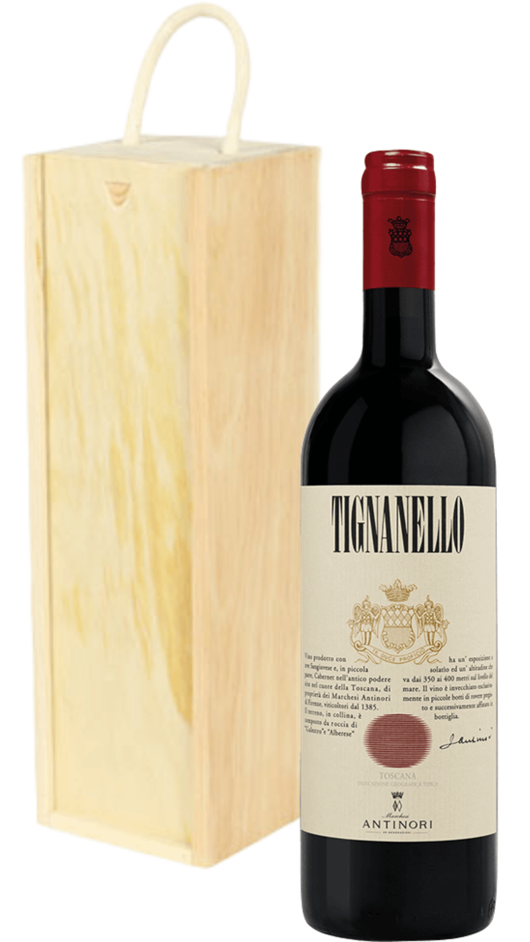 Antinori 'Tignanello' ,Tuscany in Wooden Box