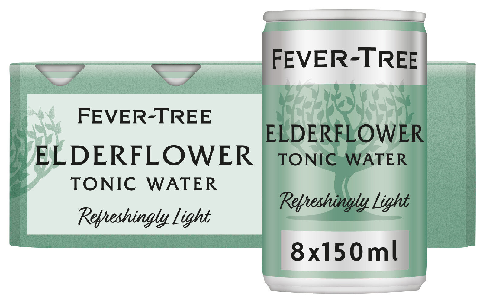 Fever-Tree Elderflower Tonic 8x150ml Cans