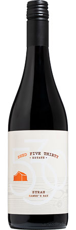 Image of Shed 530 Hawke's Bay Syrah, New Zealand, 2021