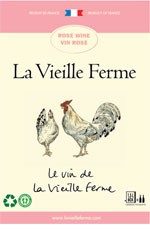 Image of Famille Perrin 'La Vieille Ferme' Rosé 1.5L Bag in Box, France