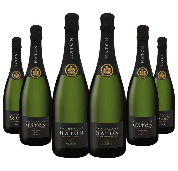 Jean-Noël Haton ‘Classic’ Blanc de Noirs 6 Bottle Wine Case Deal