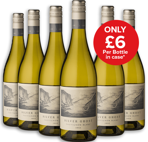 Silver Ghost Sauvignon Blanc, 6 Bottle Wine Case Deal