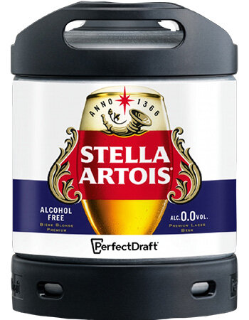 PerfectDraft Stella Artois 0.0% 6L Keg