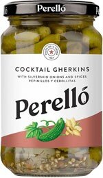 Perelló Cocktail Gherkins 190g , Majestic Wine