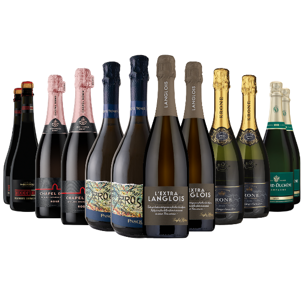 Picture of Spring Sparkling Wine 12 Bottle Mixed Sparkling Wine Case