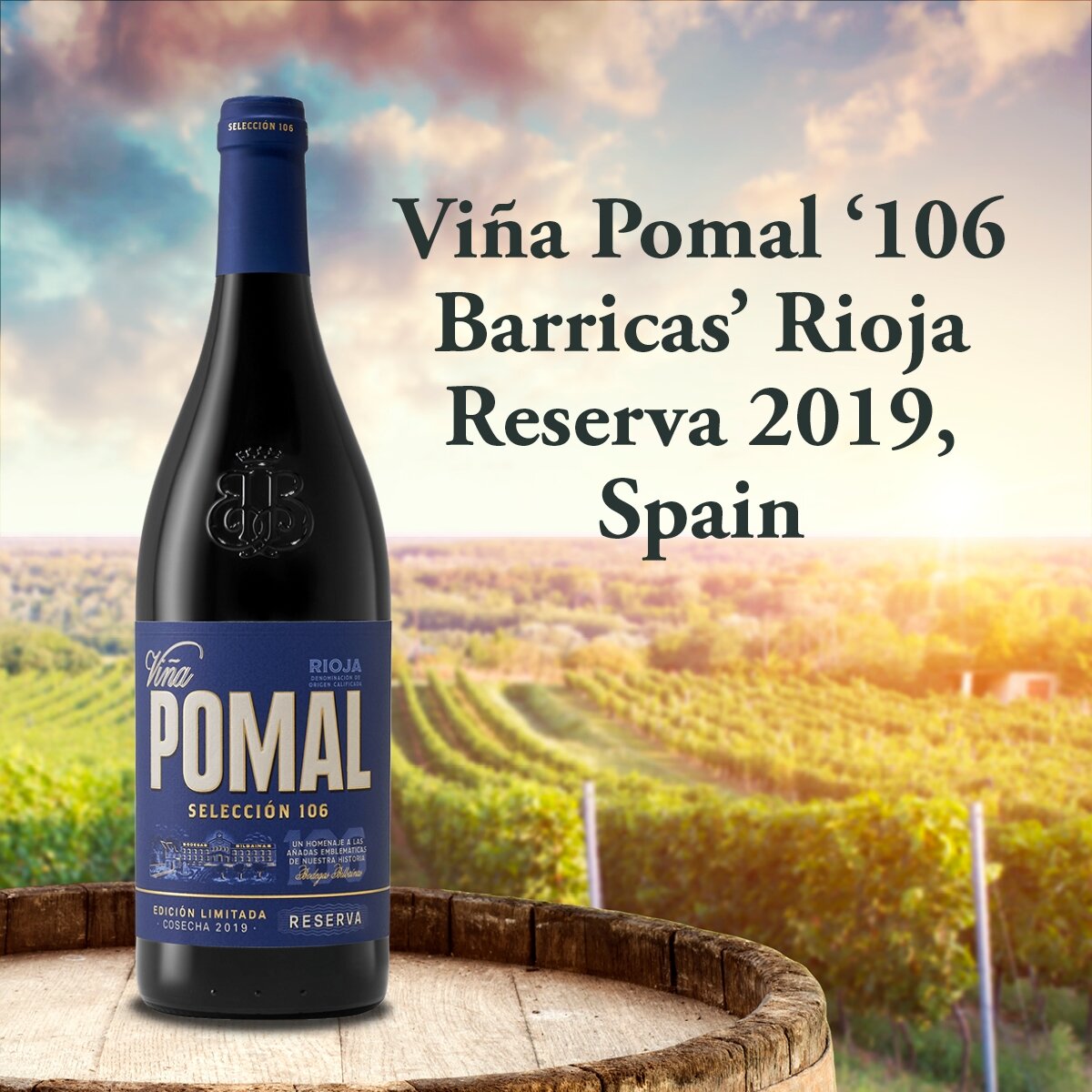 Viña Pomal '106 Barricas' Rioja Reserva, Rioja