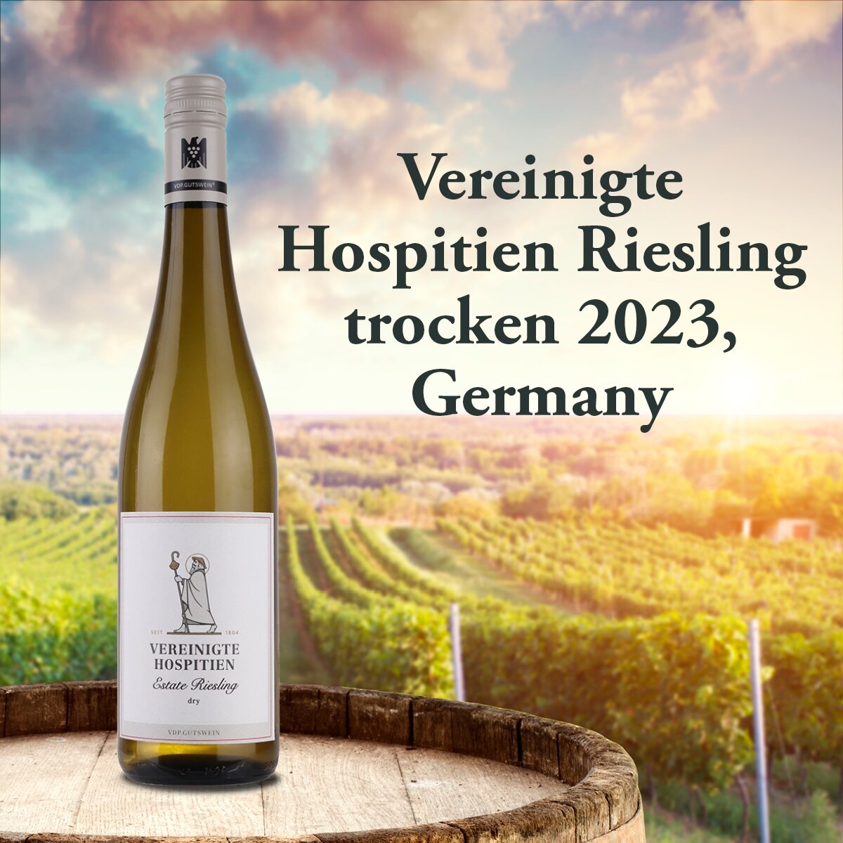 Vereinigte Hospitien Riesling Trocken, Germany