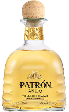 Patron Añejo Tequila Oak Aged 70cl Blue/White