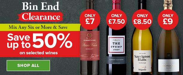 Save up to 50% Bin End Clearance