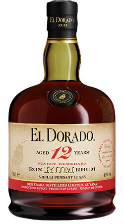 El Dorado 12 Year Old Rum 40% 70cl, Guyana