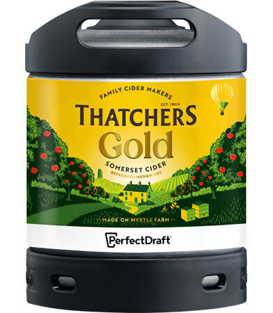 Picture of PerfectDraft Thatchers Gold Cider 6L Keg