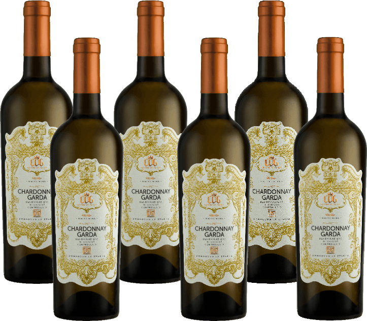 Picture of Clearance Cantine del Garda Chardonnay 6 Bottle White Wine Case - Only £6 per bottle