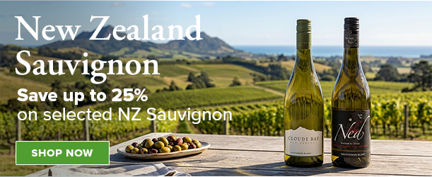 Save up to 25% on selected New Zealand Sauvignon Blanc