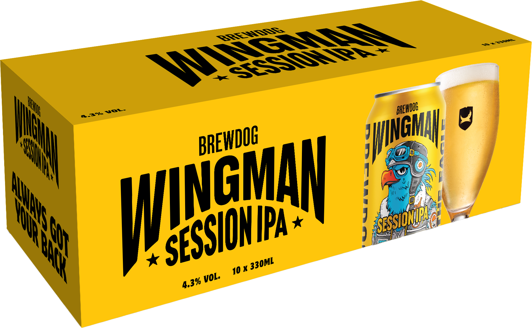BrewDog - Wingman IPA - 10x330ml Cans