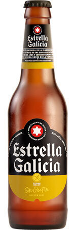 Picture of Estrella Galicia Gluten Free Lager 4x330ml Bottles