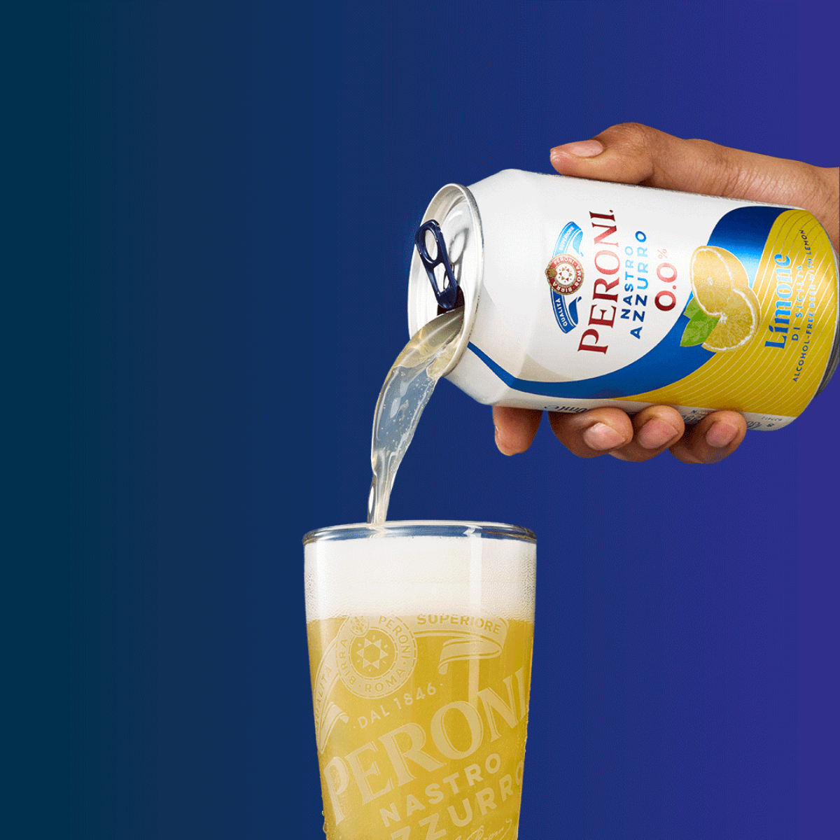 Peroni 0.0% Limone