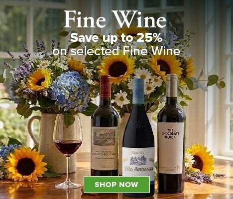 Save up to 25% on Selected Fine Wine