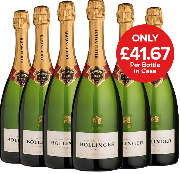 Picture of Bollinger 'Special Cuvée' Brut Champagne NV, 6 Bottle Case Deal