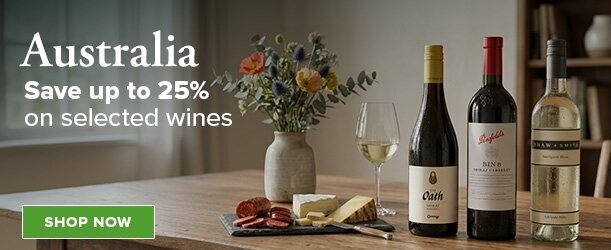 Save up to 25% on Selected Australian Wines