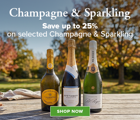 Save 25% on Selected Champagne & Sparkling