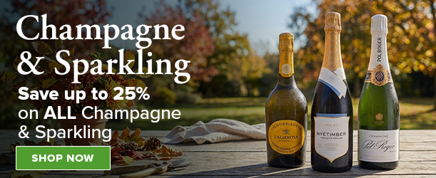 Save up to 25% Selected Champagne & Sparkling
