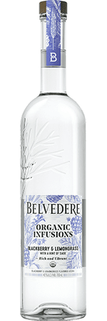 Belvedere Organic Infusions Blackberry & Lemongrass Flavoured Vodka 70cl - Image 4