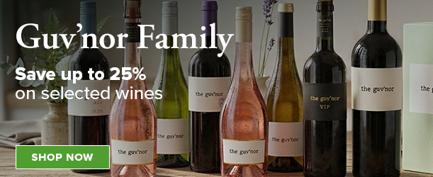 Save up to 25% on Selected Guv'nor Wines