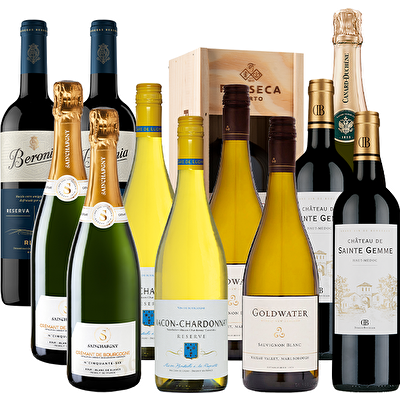 Wine box 12 days of christmas clearance