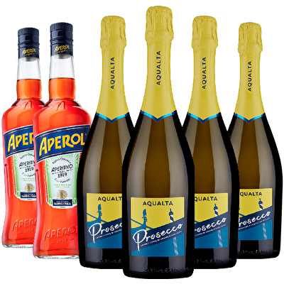 Lot De 4 Verres à Cocktail Aperol Spritz - Design Élégant Et Moderne, Coffret Cadeau Parfait Pour Les Amateurs D'Apéro !