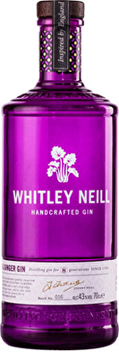 Whitley Neill Rhubarb & Ginger Flavoured Gin 70cl