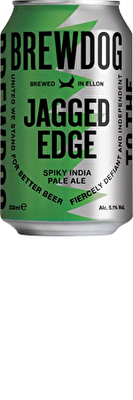 BrewDog Jagged Edge Spiky IPA 5.1% 4x330ml Cans