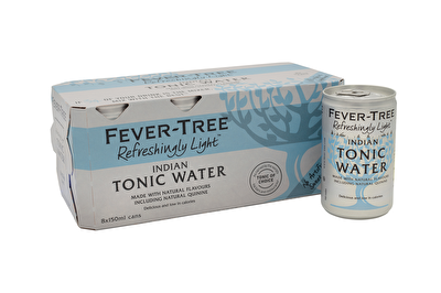 Fever Tree Light Tonic 8x150ml Cans