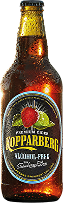 Kopparberg Alcohol Free Strawberry and Lime Cider 0.0% 8x500ml Bottles