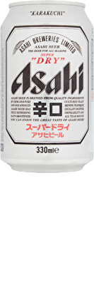 Asahi Super 'Dry' 5.2% 6x330ml Cans