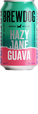 BrewDog Hazy Jane Guava 5% 4x330ml Cans