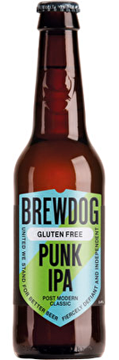 BrewDog Punk IPA Gluten Free 5.4% 12x330ml Bottles