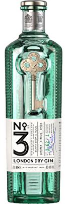 No.3 London Dry Gin 70cl 46%