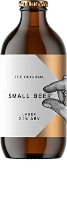 Small Beer 'The Original' Lager 2.1% 6x350ml Bottles