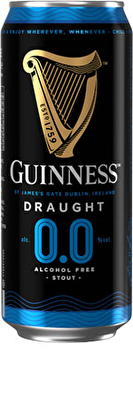 Guinness Draught 0.0% 4x440ml Cans