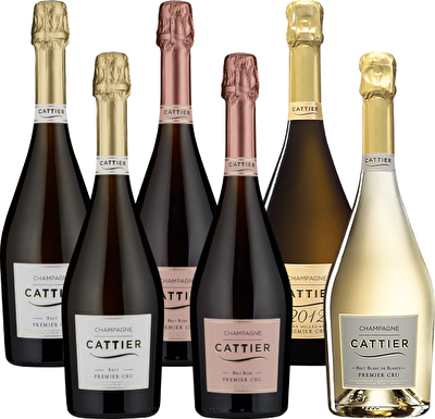 Cattier Premium Champagne 6 Bottle Mixed Wine Case