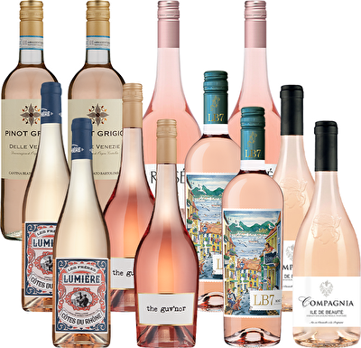 Rosé Essentials 12 Bottle Mixed Case