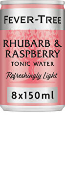 Fever Tree Rhubarb & Raspberry Tonic Water 8x150ml