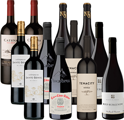 Majestic Classic Red Selection 12 Bottle Mixed Case