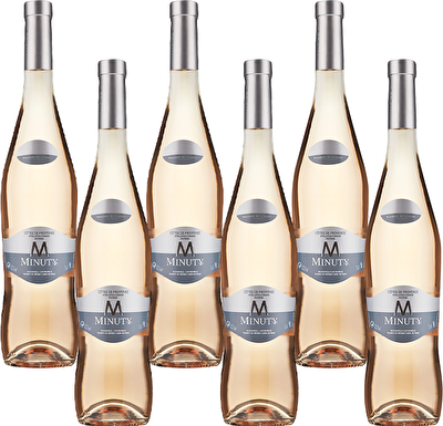 Château Minuty 'M de Minuty' Rosé 6 Bottle Wine Case
