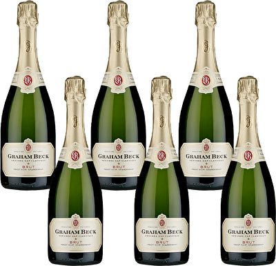Graham Beck Brut 6 Bottle Sparkling Wine Case