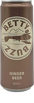 Betty Buzz Ginger Beer 6x330ml Cans