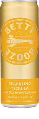 Betty Booze Sparkling Tequila with Oak Smoked Lemonade 4x355ml Cans
