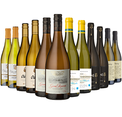 Chardonnay 12 Bottle White Wine Case