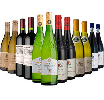 French Classics 12 Bottle Mixed Wine Case