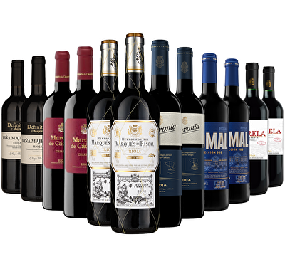 Rioja 12 Bottle Red Wine Case